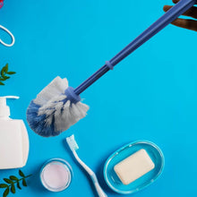 Plastic Round Toilet Cleaner Brush Plastic Bathroom Cleaner - Round Hockey Stick Shape Toilet Brush - dailyneed.life