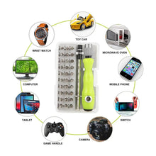 32 In 1 Mini Screwdriver Bits Set With Magnetic Flexible Extension Rod For Home Appliance, Laptop, Mobile and Computer Repairing - dailyneed.life