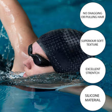 Knx Premium Silicone Waterproof Swimming Cap (1 Pc) - dailyneed.life