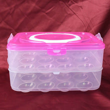 Double Layer 24 Grid Egg Storage Box for Egg Storage Container - dailyneed.life