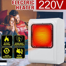 Room Heater 220V Brown Box Heater with Plug for Office & Bedroom Use - dailyneed.life