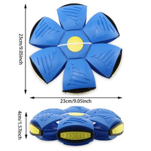 Football Flat Throw Disc - with 3 LED Light Flying Toys - dailyneed.life