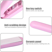 Beauty and Personal Care Professional Ceramic Plate Mini Hair Styler Straightener and Curler - dailyneed.life