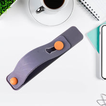 Dark Grey Phone Loop Finger Holder, Phone Grip Straps Silicone Phone Finger Strap (1 Pc) - dailyneed.life