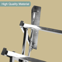 Stainless Steel Wall-Mounted Folding Clothes Drying Rack - dailyneed.life