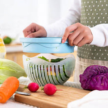 Plastic 60 Seconds Salad Cutter Salad Maker Salad Bow (1 Pc) - dailyneed.life