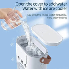 Electric Fan Desktop Double-Head Powerful Air Cooler (1 Pc / With Remote / Plug and Play) - dailyneed.life