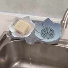 Elegant Lotus-Shaped Self-Draining Soap Dish Holder (1 Pc) - dailyneed.life