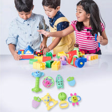 Kinder Rattles Classic Store Plastic Non-Toxic Shake and Grab Ball Baby Rattles & Teethers (8 Pcs Set) - dailyneed.life
