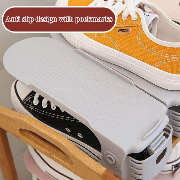 ADJUSTABLE FOLDING SHOE SLOTS ORGANIZER. - dailyneed.life