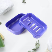 Premium Quality Rectangular Blue Plastic Soap Case (1 Pc) - dailyneed.life