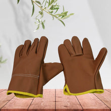 Gloves Gardening Gloves for Men Women Leather Gloves Heavy Duty Gloves (1 Pair) - dailyneed.life
