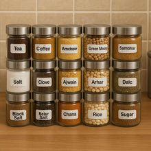 Kitchen Spice Jar Label Sticker Sheet (1 Sheet) - dailyneed.life