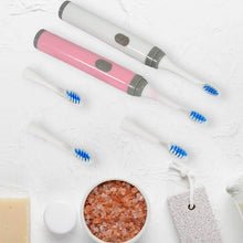 Adult Waterproof Electric Toothbrush Strong Sonic Charging with 4 Toothbrush Head and a toothbrush holder - dailyneed.life
