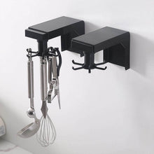 Self Adhesive 360 Degree Rotating Cooking Utensils Holder (1 Pc) - dailyneed.life