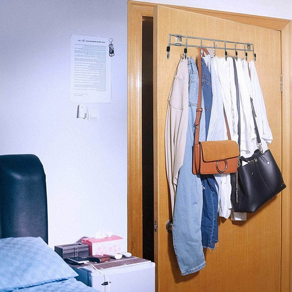 Multipurpose Stainless Steal Hanger Strip Hooks (6 Pin) - dailyneed.life