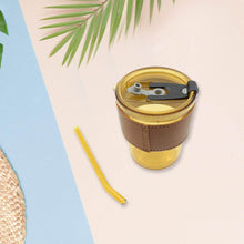 Glass Coffee Mug with Straw & Lid: Perfect for Home & Travel - dailyneed.life