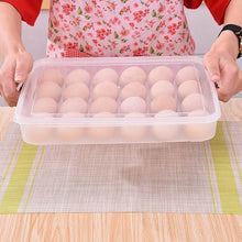 Plastic Egg 24 Grid Storage Container Holder for Refrigerator Egg Tray Holds 24 Eggs (1 Pc) - dailyneed.life