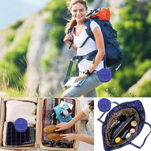 Foldable Collapsible Mesh Laundry Bag Pack Of 1 (Mix Color) - dailyneed.life