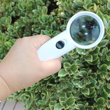 Hand-Held Magnifier with Dual LED Lights (1 Pc / 37MM / Battery not included) - dailyneed.life
