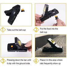 Big Mouse trap with extremely highly sensitive trigger mechanism (1 Pc) - dailyneed.life