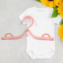 10 Pcs Portable Folding Clothes Hanger Creative Travel Easy to Carry Clothes Hanger for Adults and Children - dailyneed.life
