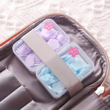 Mini Portable Travel Soap Paper Sheets Flower Shape (100 Pcs Set Approx / Mix Color) - dailyneed.life