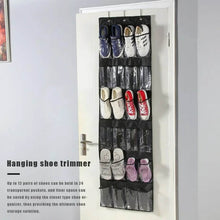 24 Grid Over the Door Shoe Organizer Rack Hanging Storage Space Saver (1 Pc) - dailyneed.life