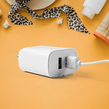 iBall Dual USB Wall Charger 5V/3.1A – High-Speed Dual Port Fast Charging Adapte (1 Pc) - dailyneed.life