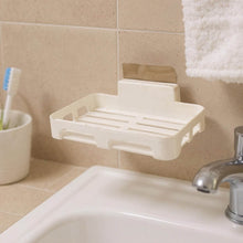 Self-Adhesive Wall Mount Plastic Soap Dish with Drain Slots - dailyneed.life