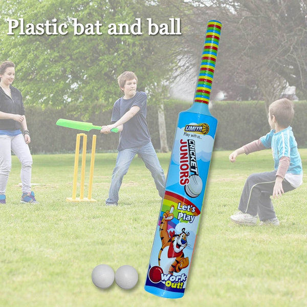Combo of Light Weight Plastic Bat, Ball & Hockey for Kids - dailyneed.life