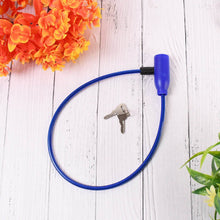 Heavy Duty Multipurpose Steel Cable Safety Lock with 2 Keys (1 Pc) - dailyneed.life