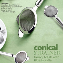 Apex Premium Conical Tea Strainer with Pipe Handle - dailyneed.life