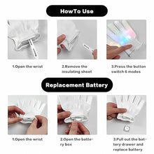 Dynamic Multi-Color Led Light-Up Glow Gloves (1 Pair) - dailyneed.life