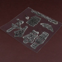 Reusable Transparent Rubber Stamp for Paper Crafts (Mix Design / 1 Sheet) - dailyneed.life