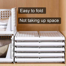 3 Layer Clothes Organizer for Wardrobe Cupboard Organizer for Clothes Foldable and Stackable Closet Organizer Drawer Organizer for Clothes, Multi Purpose Plastic Drawer - dailyneed.life