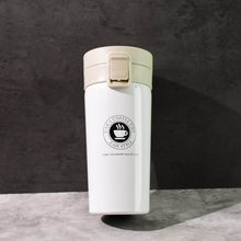 Stainless Steel Vacuum Insulated Coffee Flask with Flip Lock Lid (400ML / 1 Pc) - dailyneed.life