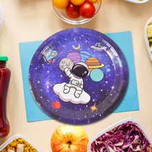 Round Plates Disposable Paper Plates Happy Birthday, Gift (10 Pcs Set / Mix Design) - dailyneed.life