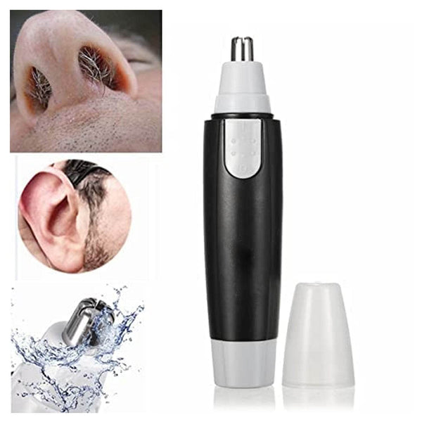 Sharp Steel Battery-Operated Ear and Nose Hair Trimmer - dailyneed.life