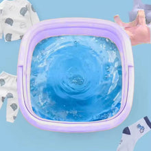Folding Washing Machine, Mini Portable Washing Machine, Deep Cleaning, Mini Foldable Washing Machine, Suitable For Socks, Underwear, Baby Clothes & Other (1 Pc) - dailyneed.life