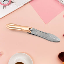 Stainless Steel Folding Portable Large Nail Clippers with Nail File (1 Pc) - dailyneed.life