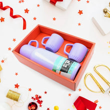 Vacuum Flask Set – Stainless Steel Thermos with 3 Cups, Approx 500ml - dailyneed.life