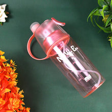 Plastic 2 In 1 Mist Spray Water Bottle (Multicolor / 400 ML / 1 Pc) - dailyneed.life