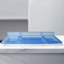 Pure Source India 4-in-1 Glass Soap Dish with Stand – Stylish Bathroom Ware - dailyneed.life