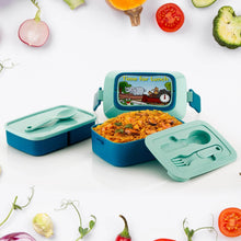 5621 Double Layer Lunch Box Stylish Lid Lunch Box With Fork & Spoon Lunch Box For Children School Lunch Box  - dailyneed.life