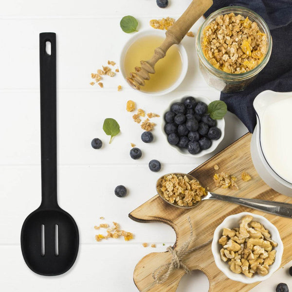 SILICON NON-STICK HEAT RESISTANT KITCHEN ITEM PREMIUM SPOON ( 1PC ) - dailyneed.life