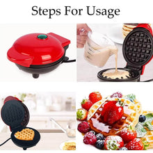 Mini Waffle Maker Machine Waffle Iron Home Appliances Kitchen Gift Easy To Clean, On-Stick Surfaces, Perfect Breakfast, Dessert, Sandwich, Cakes, Other Snacks Machine - dailyneed.life