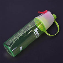 Plastic 2 In 1 Mist Spray Water Bottle (Multicolour / 600 ML / 1 Pc) - dailyneed.life