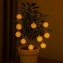 Battery Operated Rattan Ball String Decorative Fairy Lights - dailyneed.life