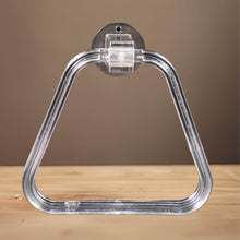 Unbreakable ABS Square Towel Ring Wall Mounted Stand / Holder (1 Pc) - dailyneed.life